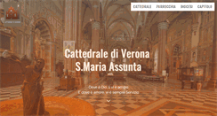 Desktop Screenshot of cattedralediverona.it