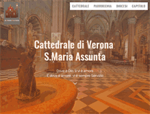 Tablet Screenshot of cattedralediverona.it